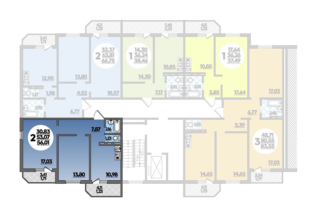 Краснодара жилой модуль планировка