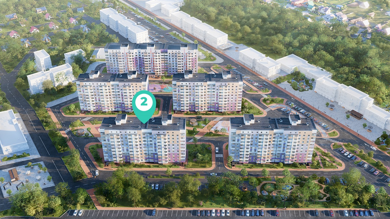 Литер 2, ЖК Южная Долина, Крымск